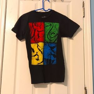 A Multi colored Harry Potter shirt (XS)